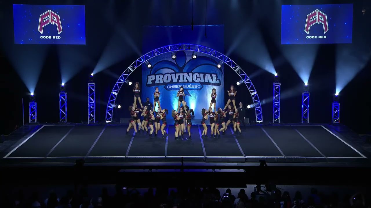 Flames Cheerleading - Code Red - U16 niveau 3 B