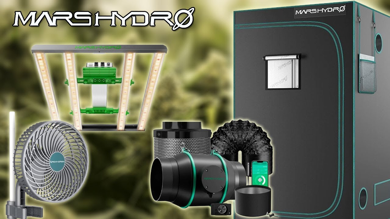 Unboxing y Montaje del Kit de Cultivo Indoor Mars Hydro FC3000-EVO