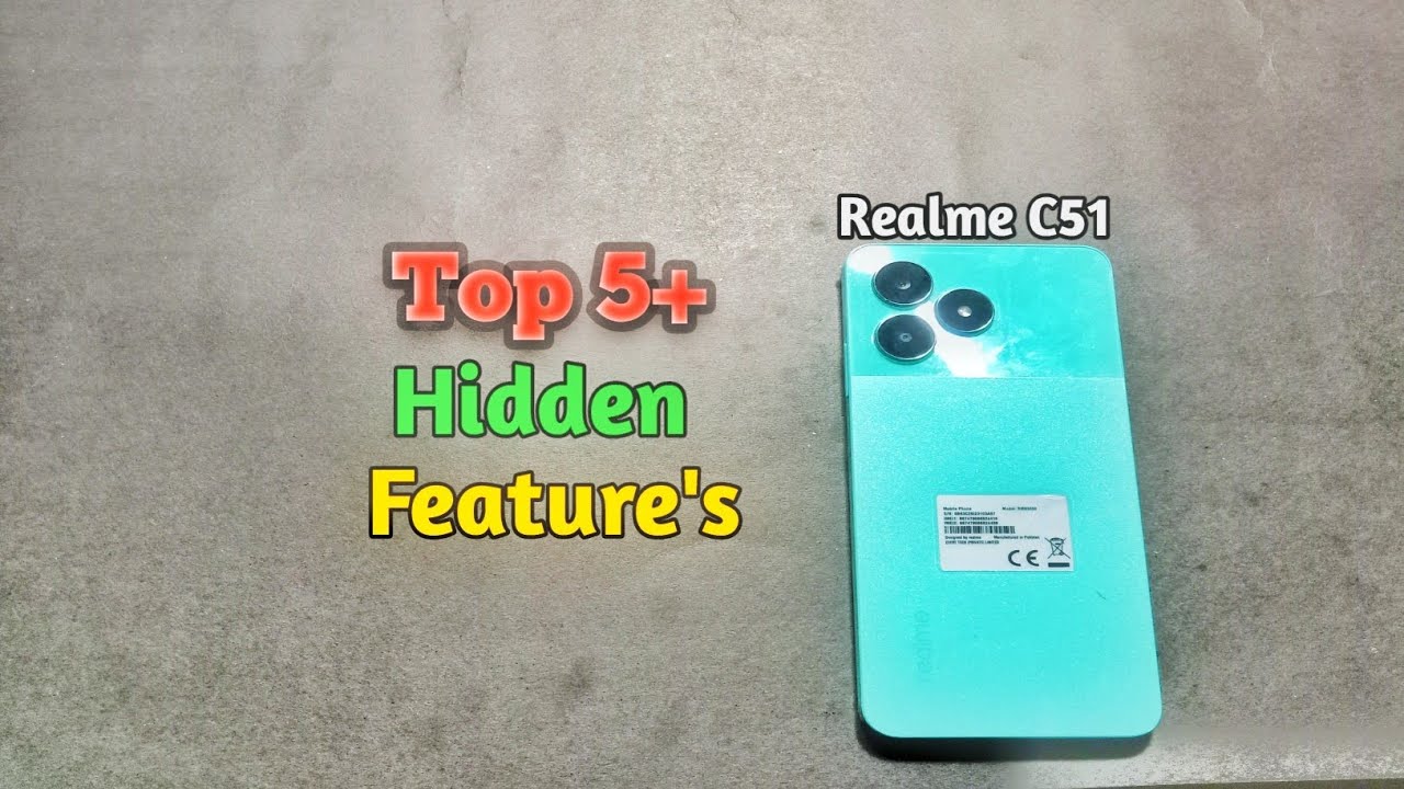 Realme C51 Top 5+ Hidden Feature's | Best Hidden Feature's in 2025