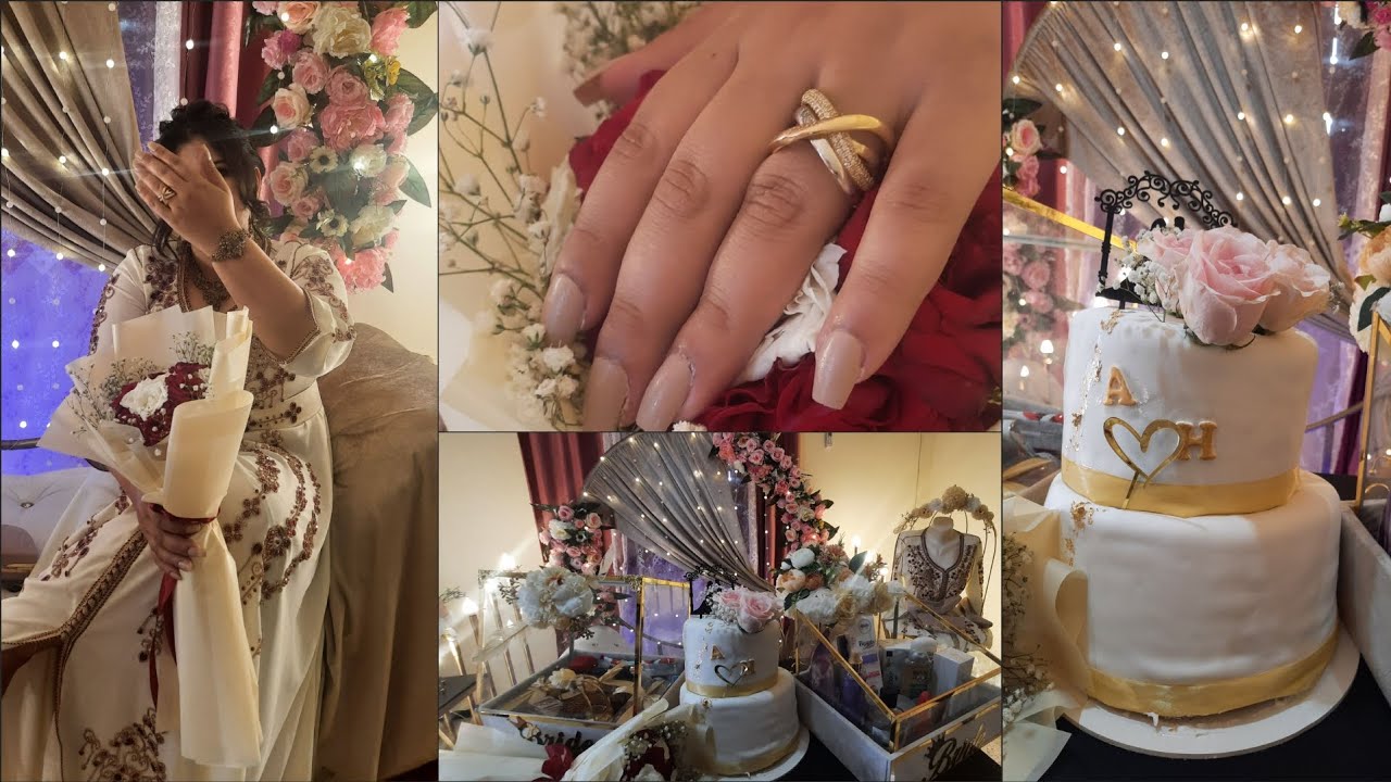 تفاصيل حفل الخطوبة💍❤️المملحات،الحلويات،الديكور...🥰أجمل خطوبة جزائرية بالتفصيل🤍 فيديو عالمي💍#خطوبة
