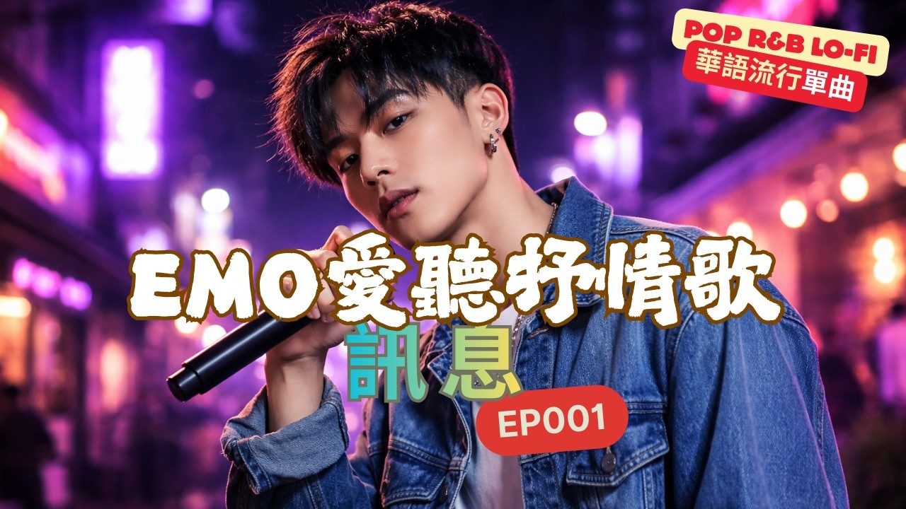 【R&B】【emo愛聽抒情歌ep001】《訊息》| 訂閱我，每週給你好音樂~