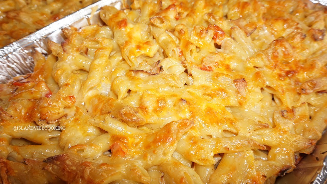 The most CHEESIEST Haitian Macaroni Recipe| Macaroni Au Gratin