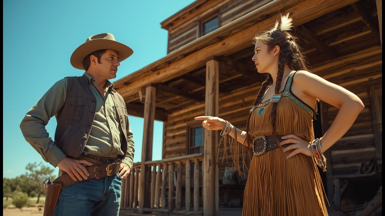 The Cowboy Was Looking for a Maid. The Apache Woman Said, 