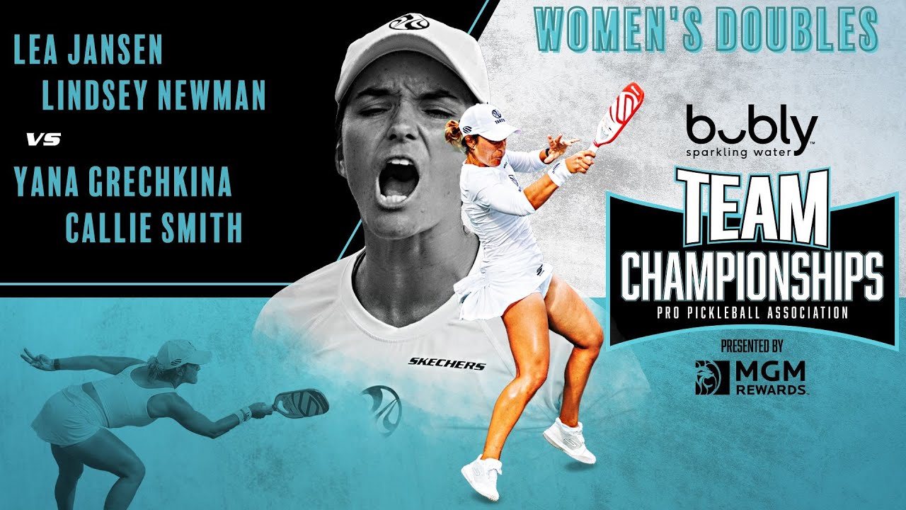 Bubly Team Championships - Women's Doubles - Jansen/Newman vs Grechkina/Smith