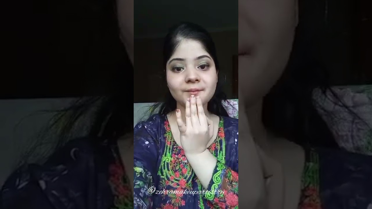 How to do iftar dawat makeup look/makeup in summers with less products