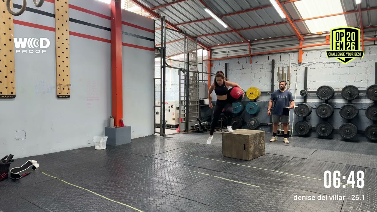 open crossfit 26.1 Mango Fitness Lab Viviana Alvarez