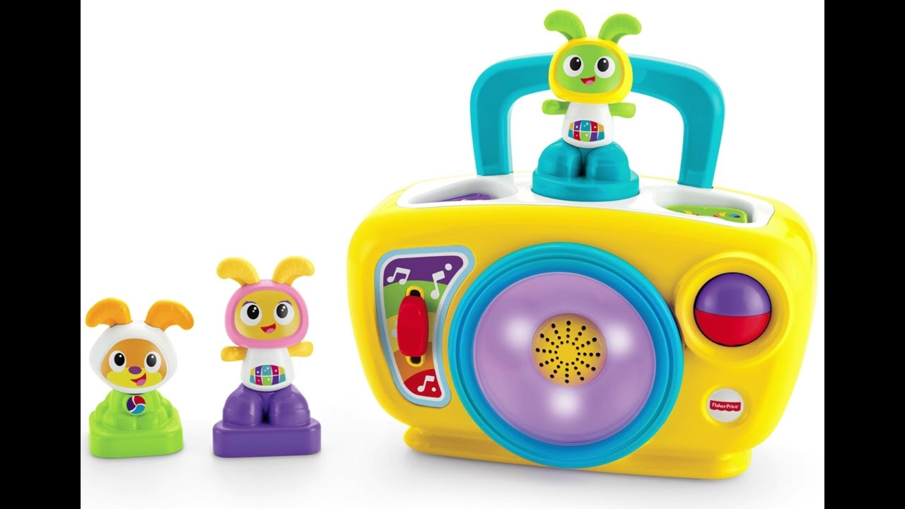 2017 fisher-price bright beats beatbo boogie boombox - Spanish version, all audio content (HQ audio)