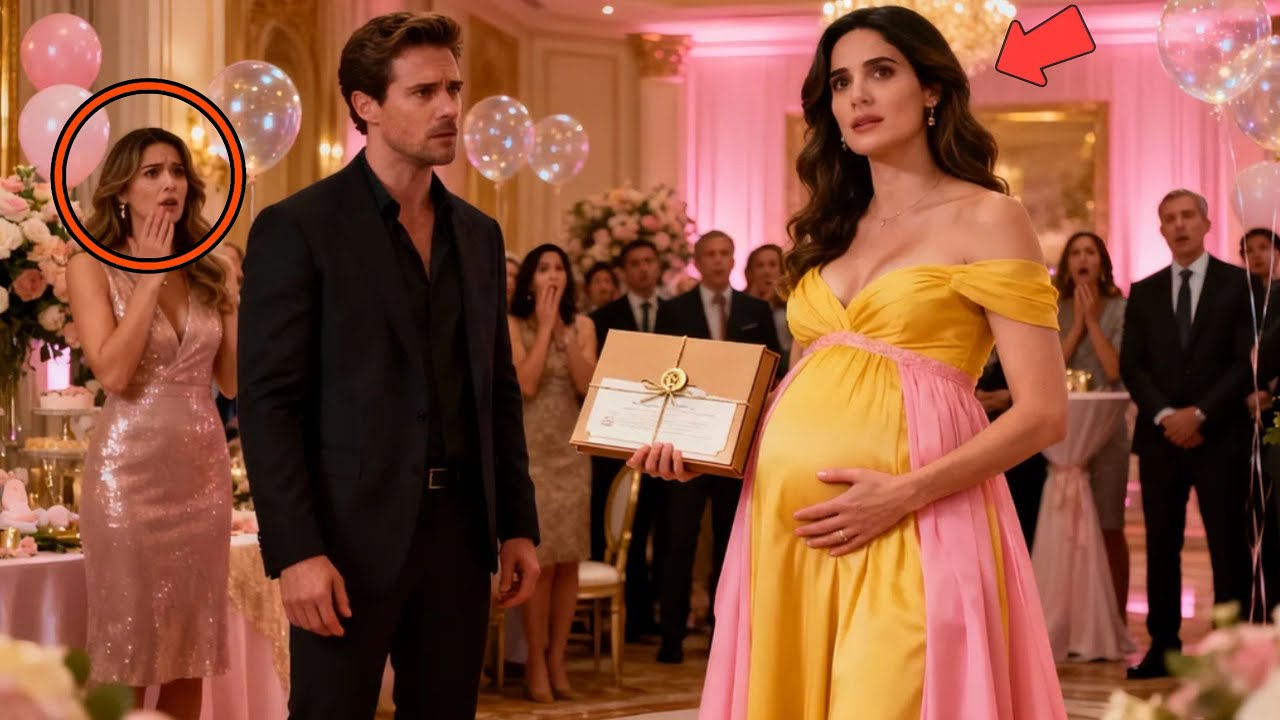 Billionaire Showed Up With His Mistress — Then the Baby Shower Gift Changed Everything