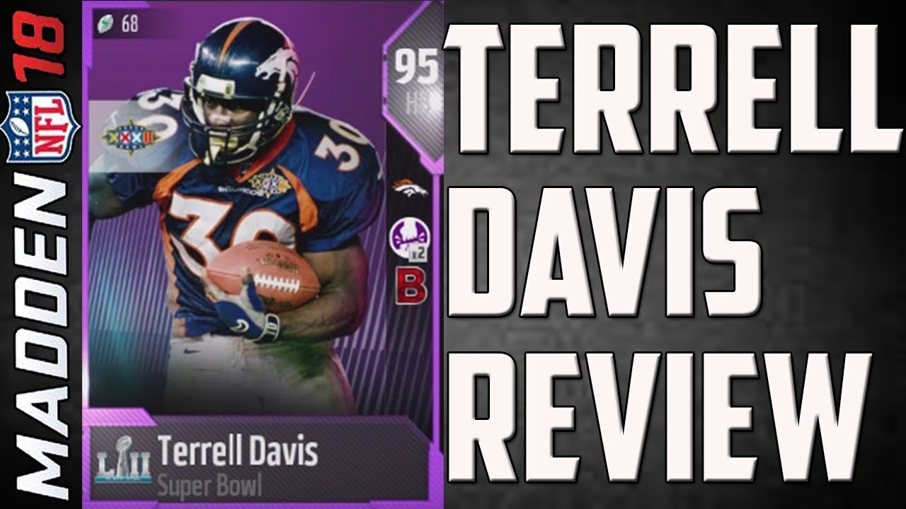 How Good is 95 Overall Terrell Davis? MUT 18 Card Review