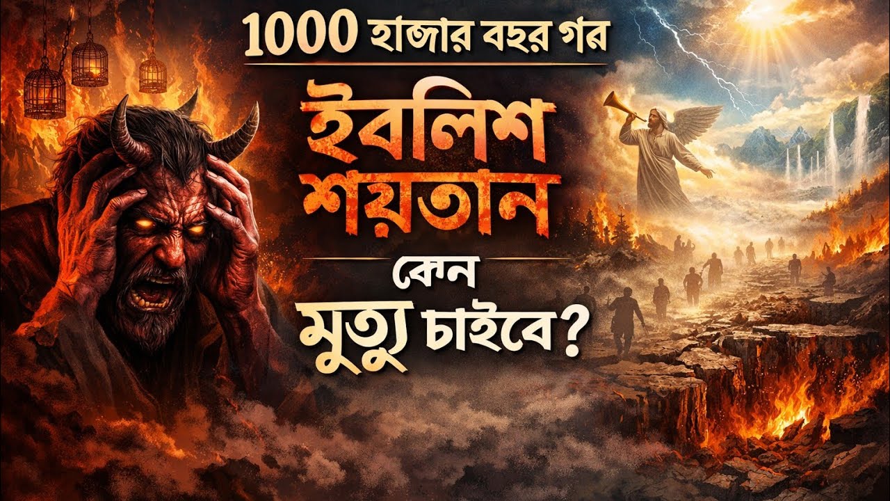 ১০০০ হাজার বছর পর ইবলিশ শয়তান কেন মৃত্যু চাইবে? | ইসলামিক ভয়ংকর সত্য | কিয়ামতের বার্তা