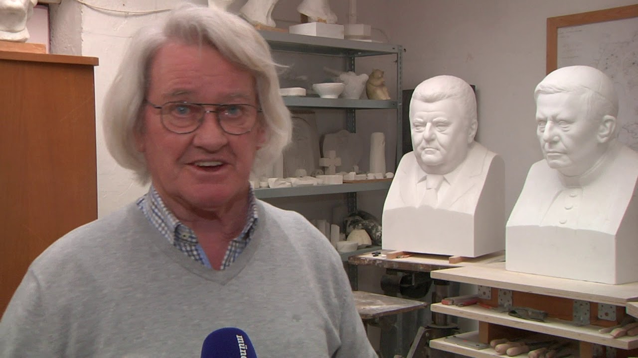 Stadtrat schaltet sich ein - Bildhauer Toni Preis in seinem Atelier seit Wochen ohne Strom