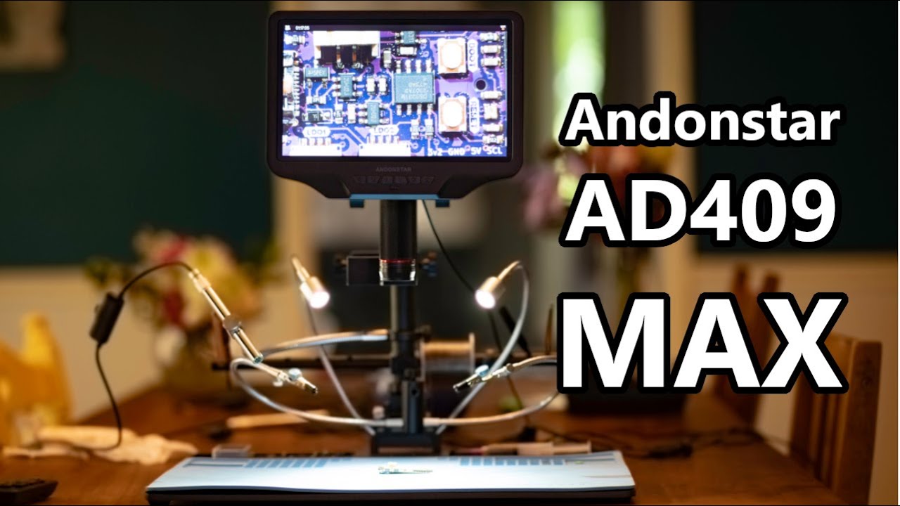 Andonstar AD409 Max Digital Microscope
