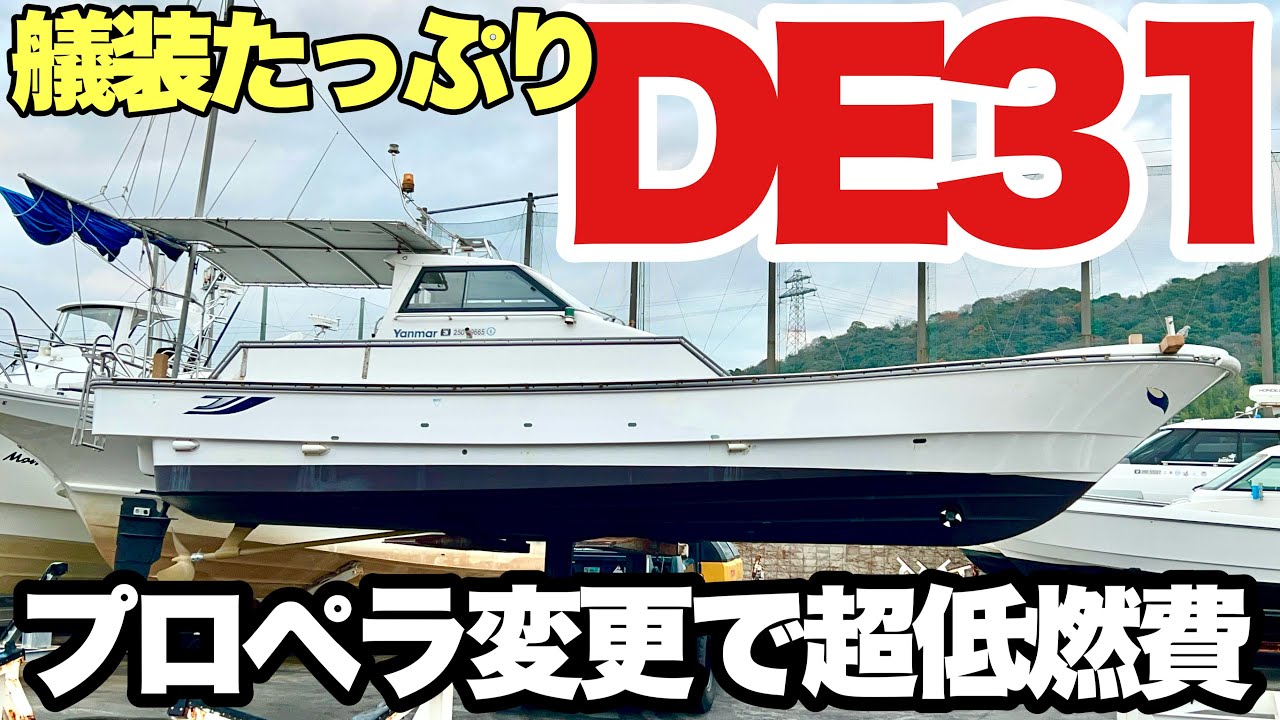 DE31ってEX31と同じって知ってた？【マリーナ広島】【キタノさんとイッショ】