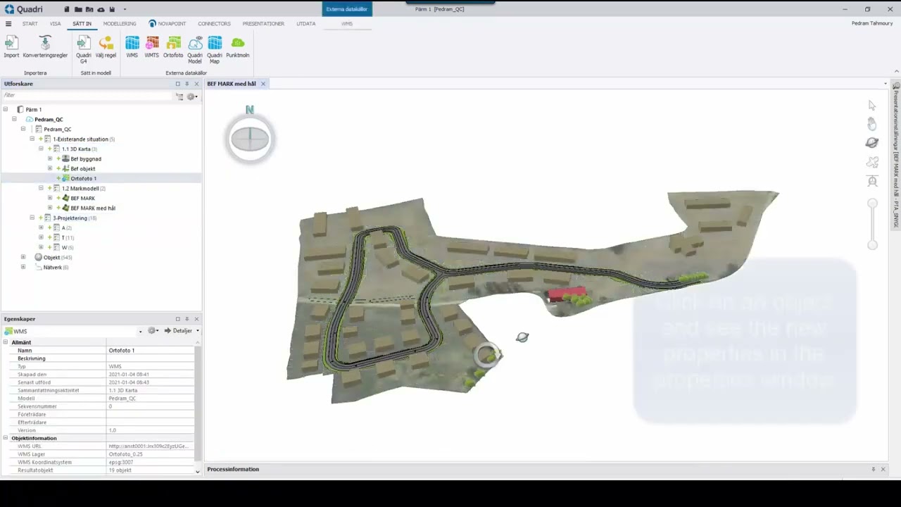 Quadri -  How to add property sets to the Quadri model