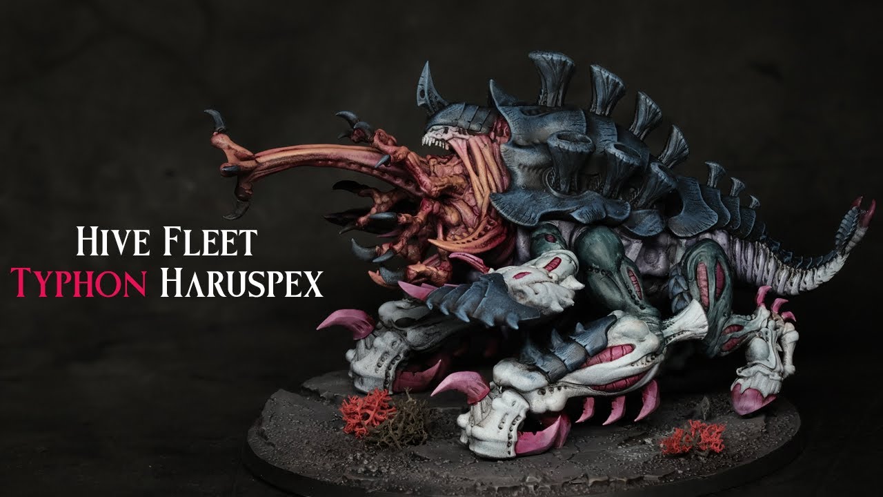 How to Paint Tyranid Hive Fleet Typhon Haruspex
