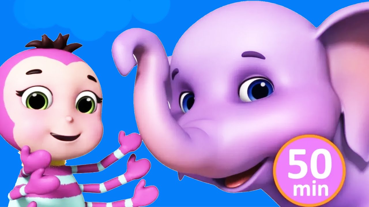 🐘 Ek Mota Hathi | एक मोटा हाथी | Hindi Rhymes for Kids