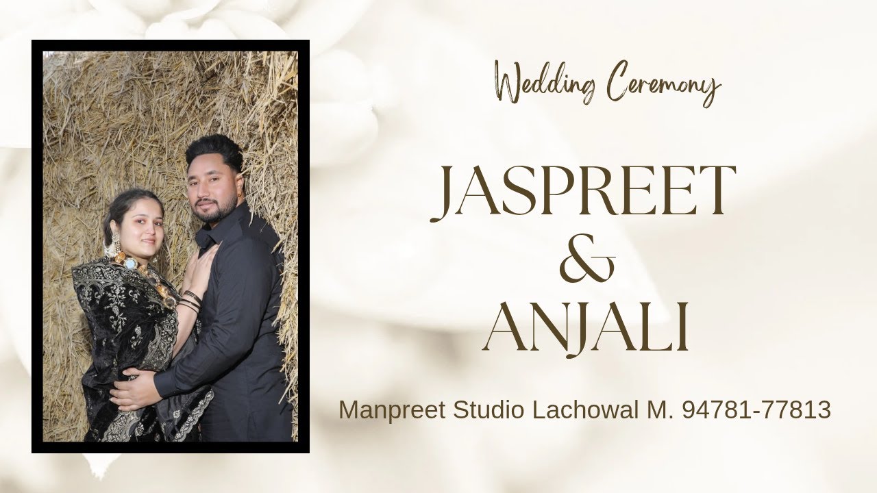 Live Wedding Ceremony ll Jaspreet Weds Anjali #wedding #live #photography