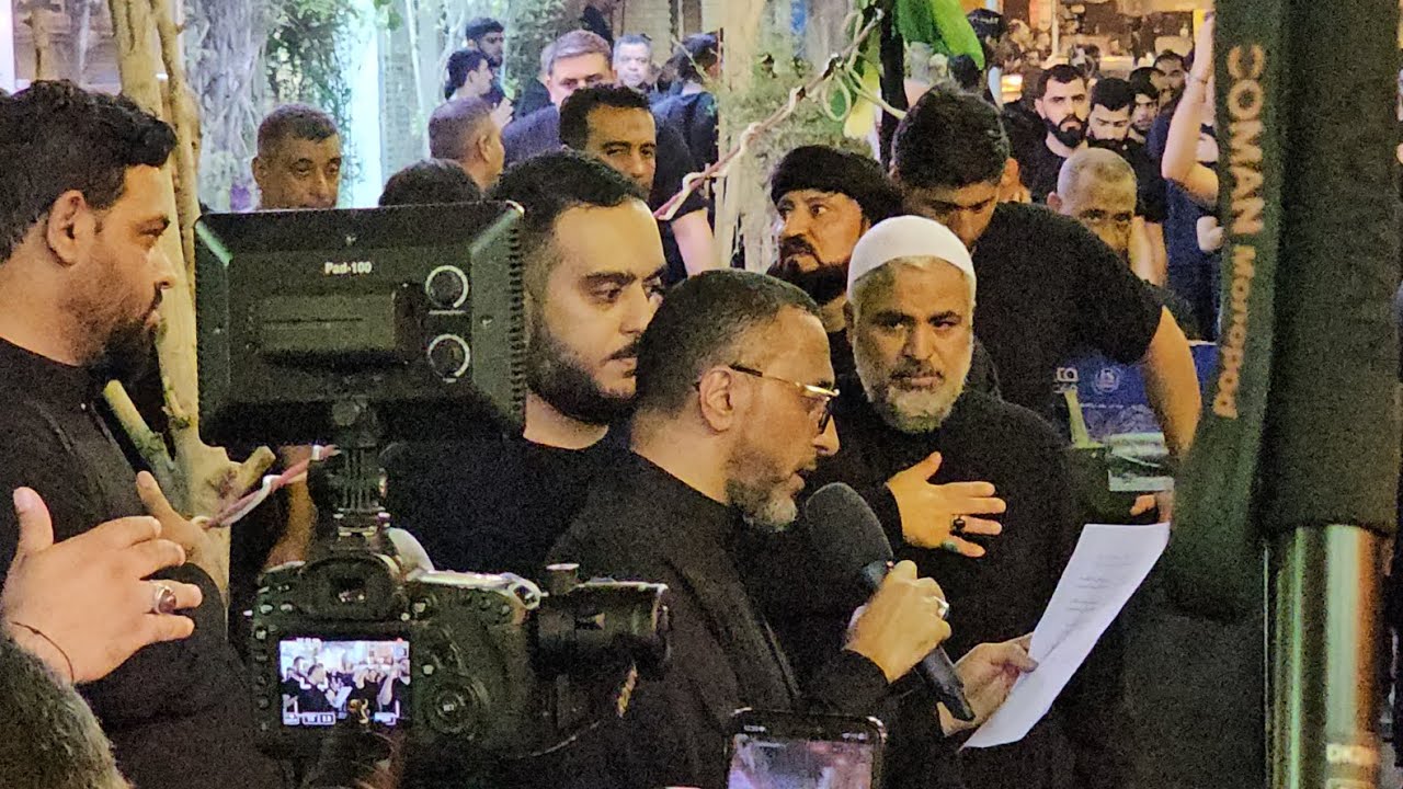الرادود عبدالأمير البلادي  || ليلة ١٢ محرم ١٤٤٦ || موكب بن سلوم  فقرة ٣