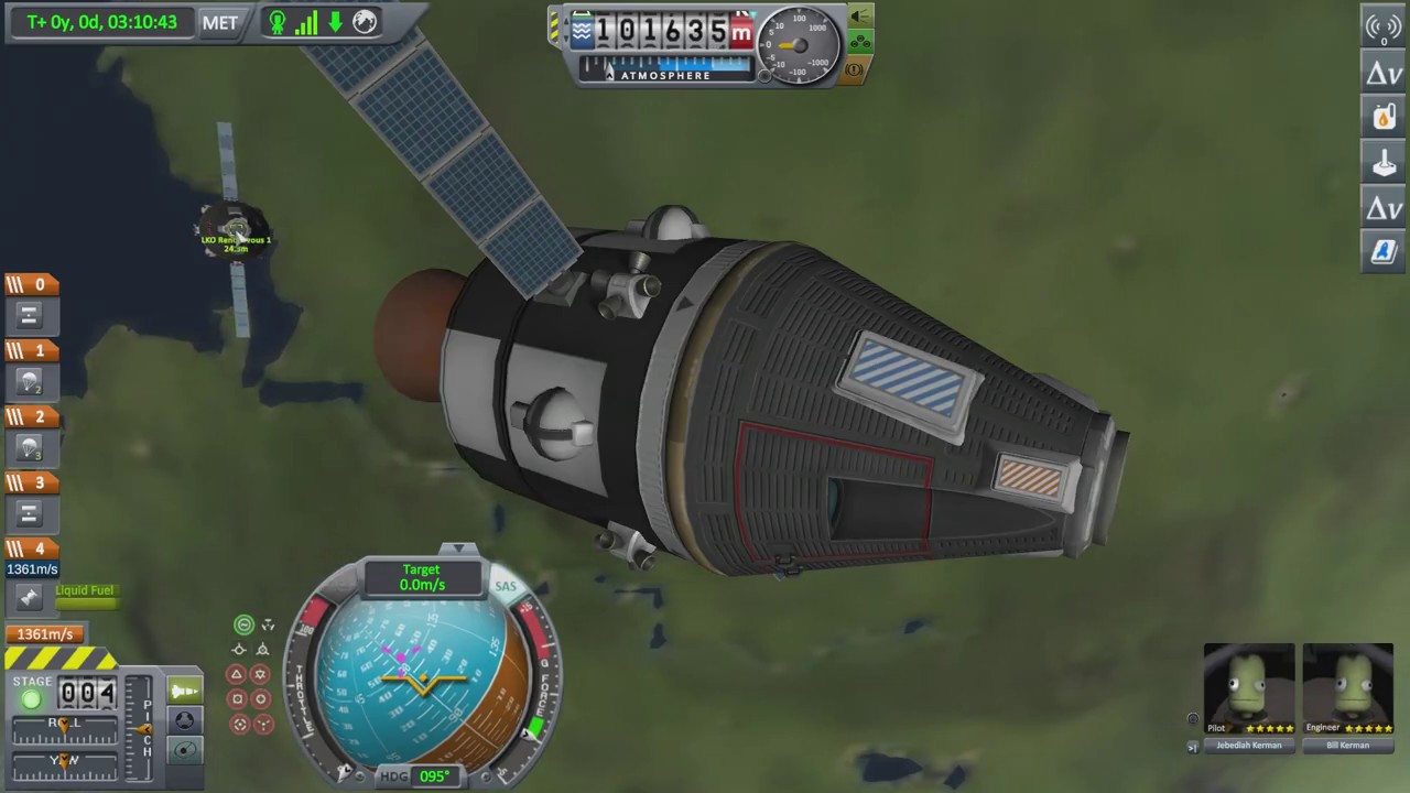 KSP Tutorial: How to Rendezvous & Dock