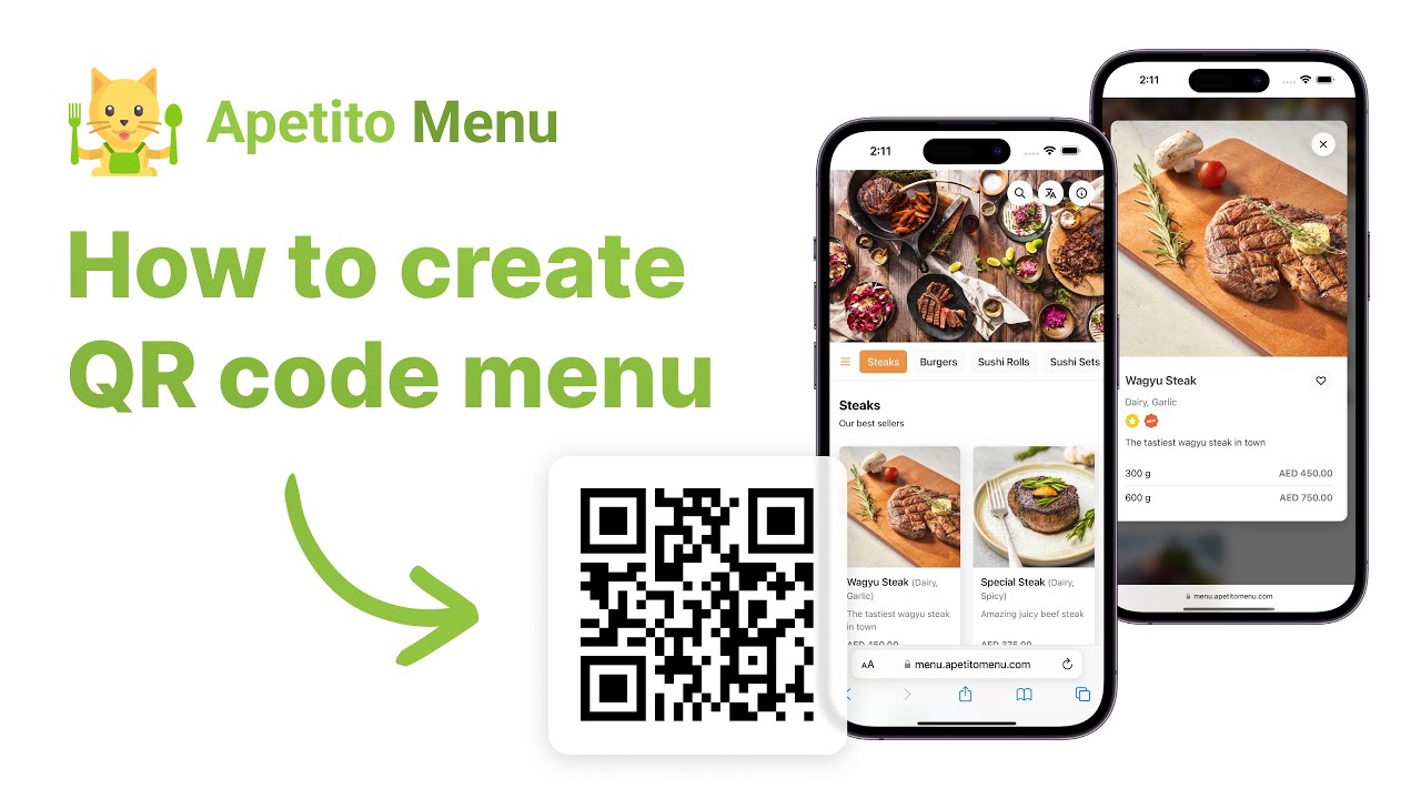 Как создать меню с QR-кодом для вашего ресторана (быстро и просто!)