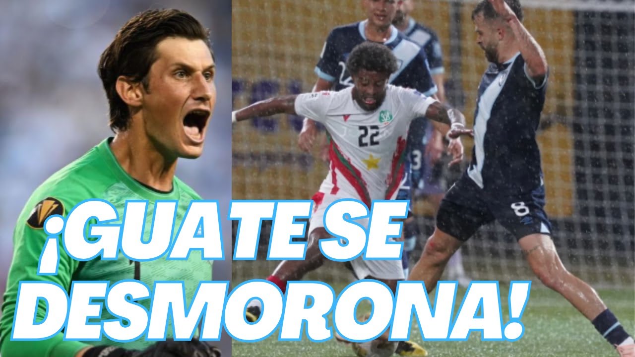 Guatemala no puede contra Surinam