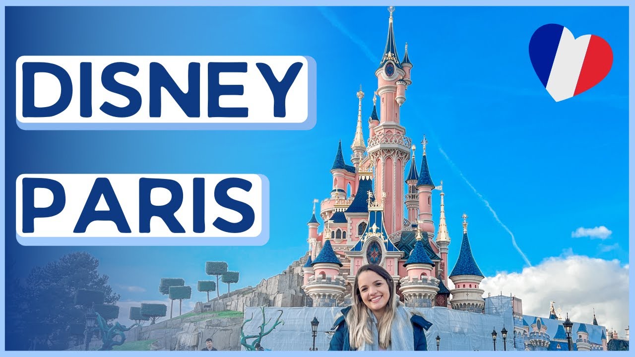 TOUR COMPLETO PELA DISNEY DE PARIS | BRINQUEDOS, COMIDA | VISITANDO OS 2 PARQUES EM UM DIA