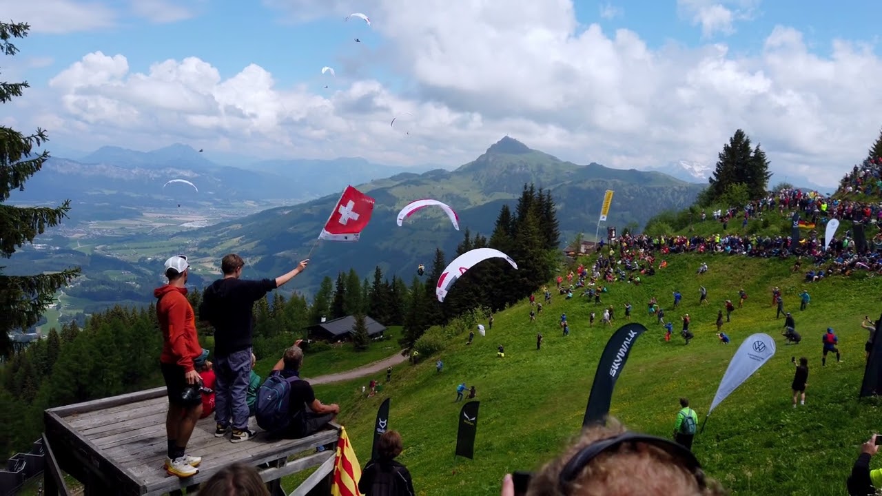 Red Bull X-Alps Start | Kitzbühel Hahnenkamm 2023