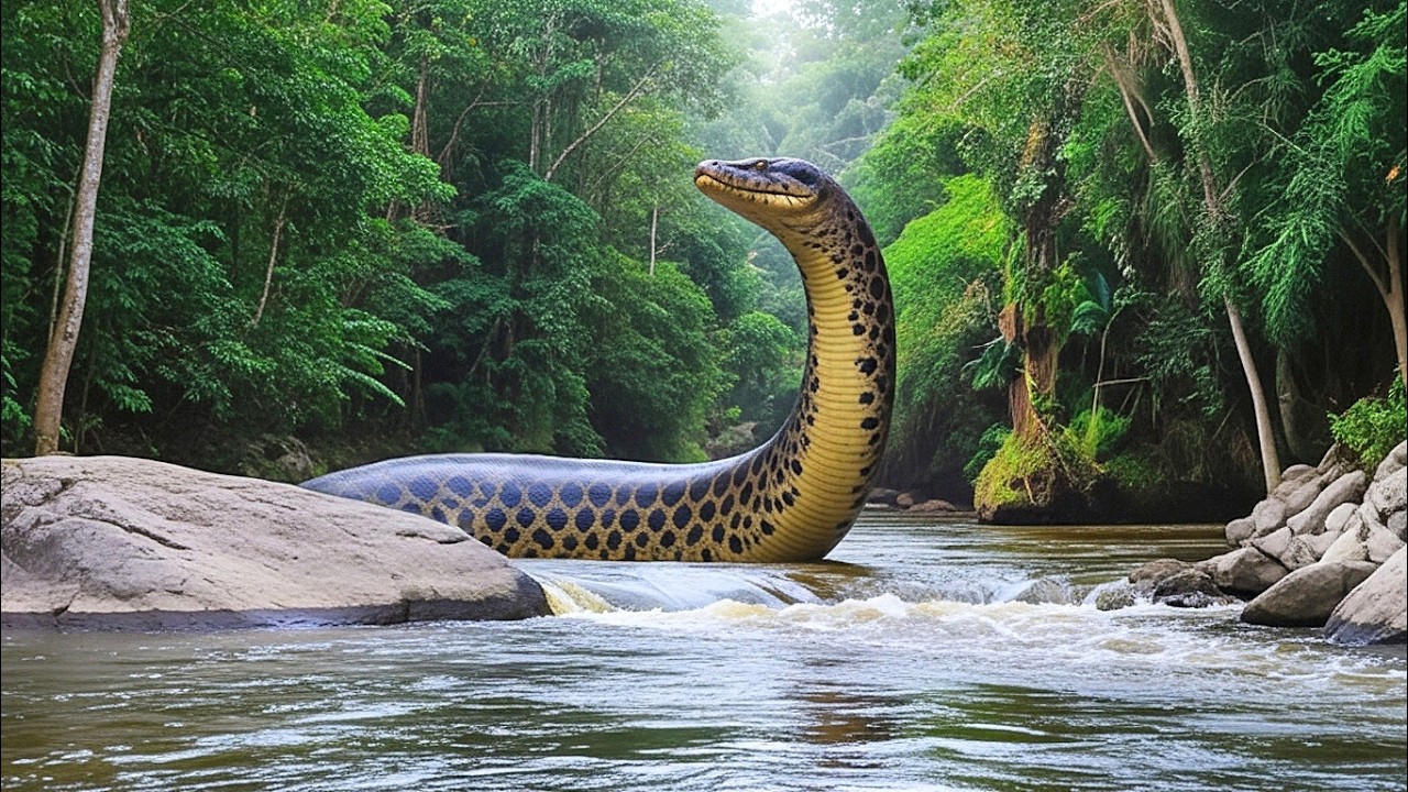 Part 37 - A Girl Alone Surviving In The Forest | Giant Green Python on a Deserted Island