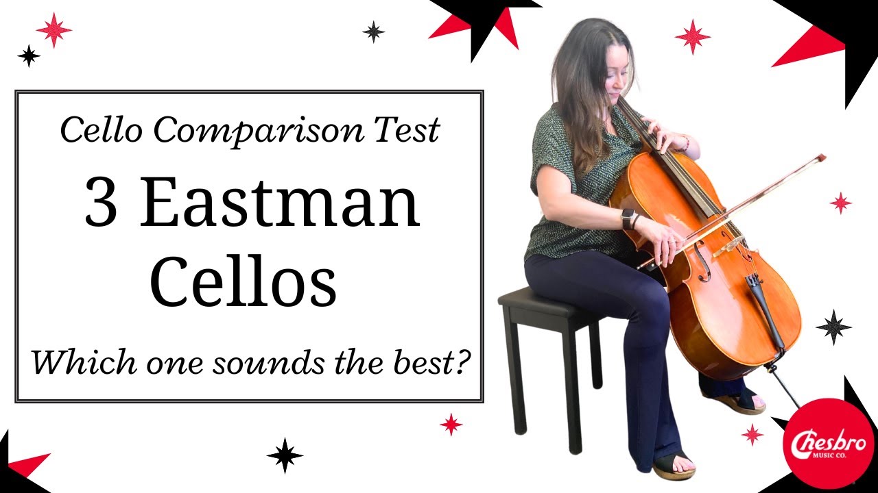 Cello Sound Comparison | 3 Eastman Cellos | Demos