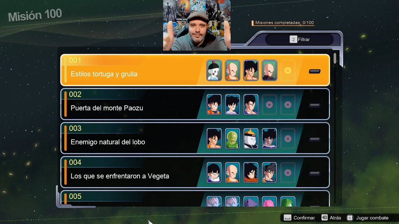 PROBAMOS EL MISION 100 DE DRAGON BALL SPARKING ZERO | JHKUNO 89 EN DIRECTO