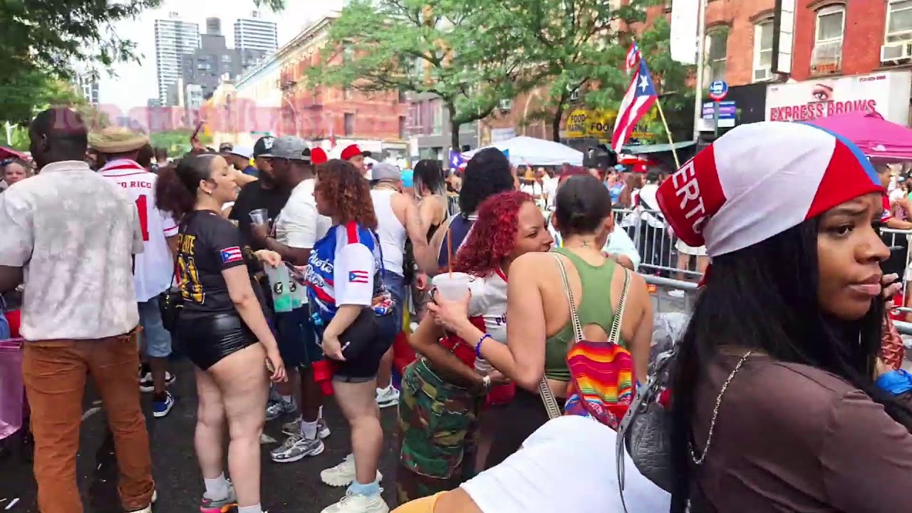 puerto rican day festival in Spanish harlem / Saturday june 7, 2025 #nyc #festival part 1
