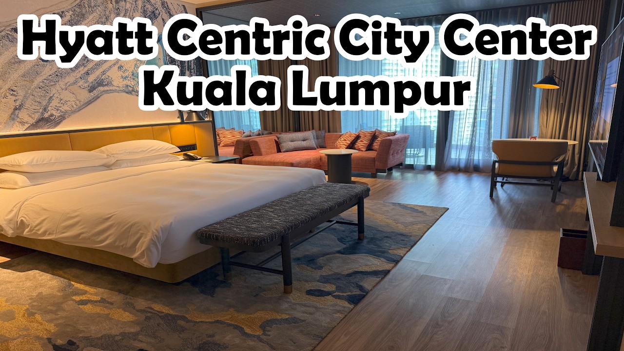 Hyatt Centric City Centre Kuala Lumpur | Luxury King Bed Room with Stunning Skyline Views!