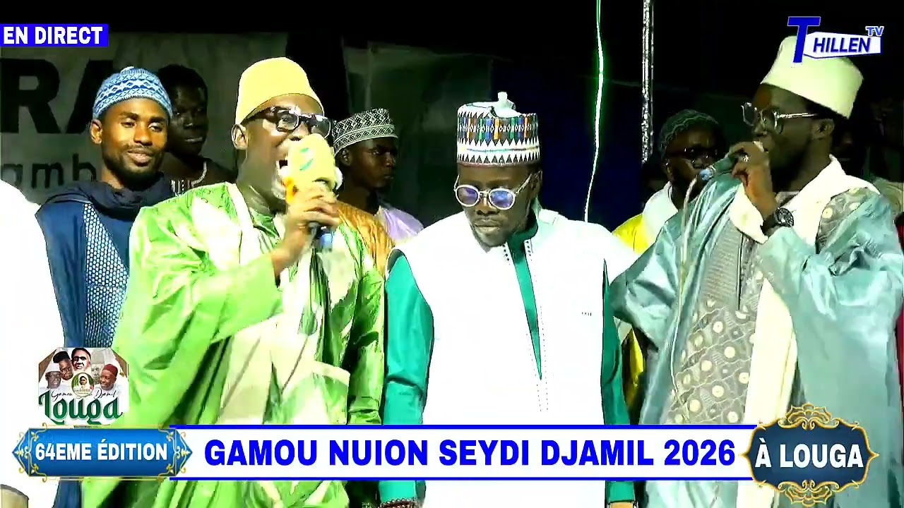 🔴OUMAYYATA ANIMÉ PAR NDIAYE DJAMIL 2026 À LOUGA @THILLENETV. 