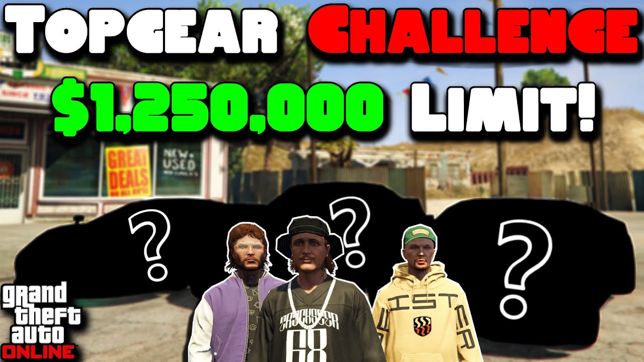 GTA 5 TOPGEAR $1,250,000 BEST CAR CHALLENGE ft. @HarmNone @twingo.mp4