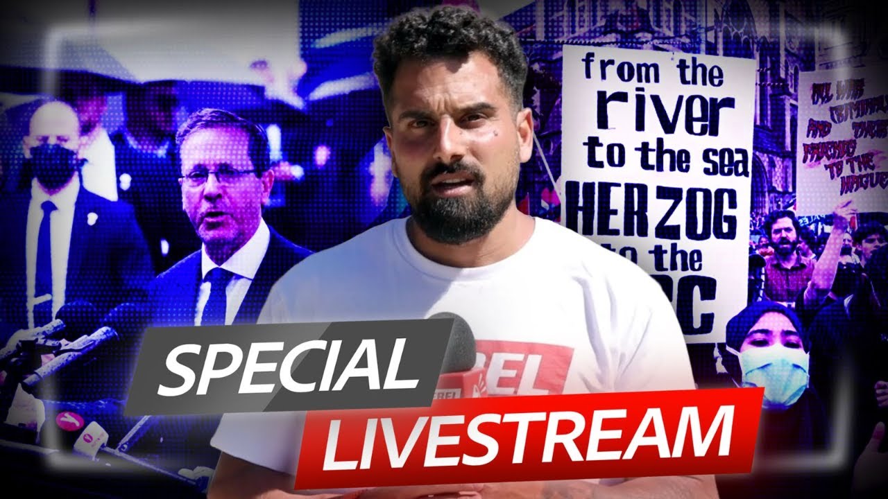 🔴 SPECIAL LIVE: Lefties LOSE IT in Melbourne over Israeli president visit