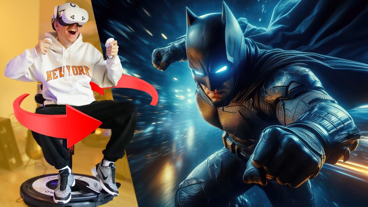 I Played A Batman VR Game Using A 360&deg; Motion Chair With Quest 3S