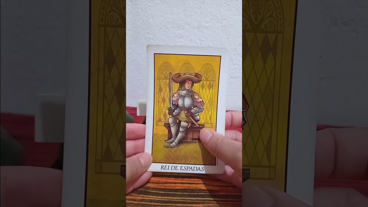 Rei de espadas #tarot #leituracartas #leituratarocartas #leituradetarot