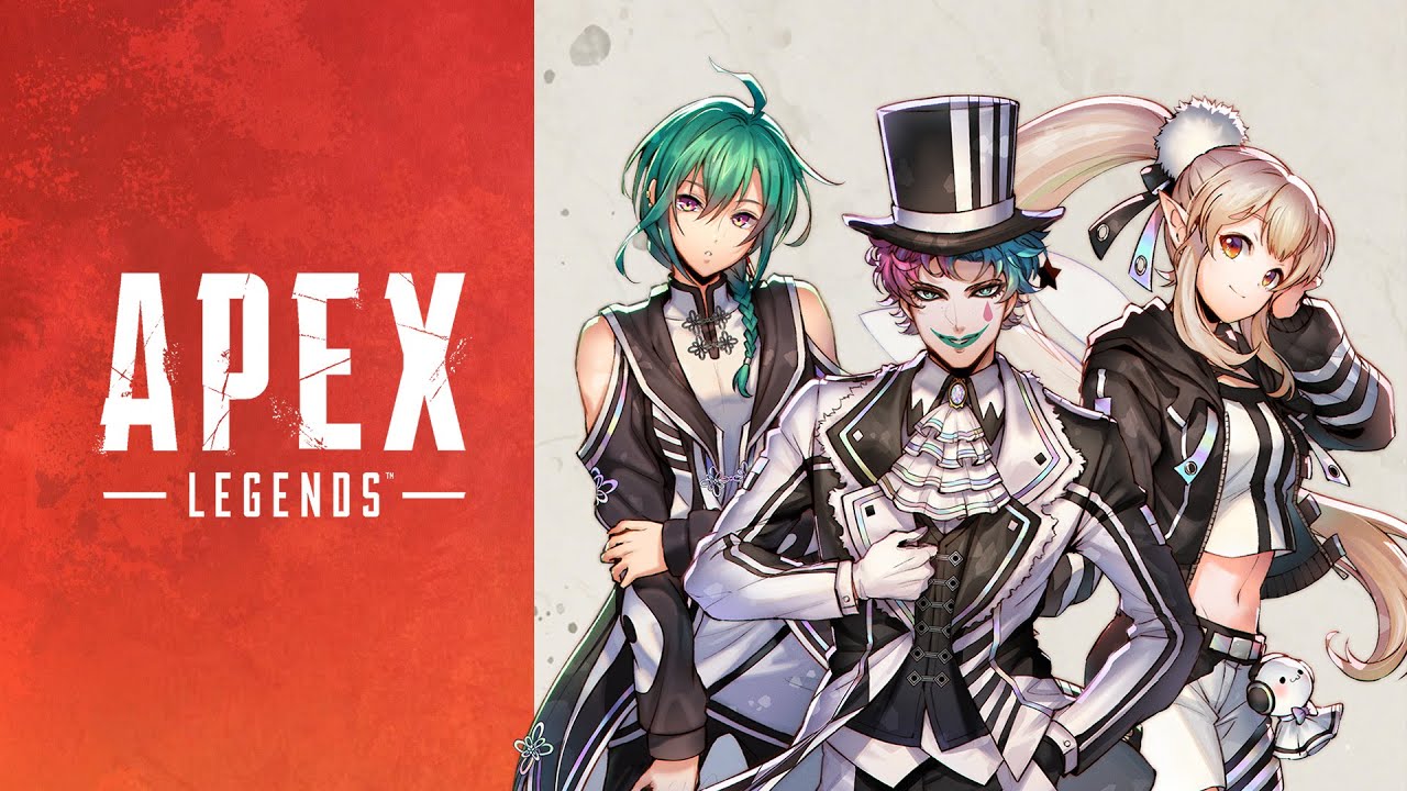 【APEX】こんな感じで2/3ビギナー【にじさんじ/ジョー・力一/える/緑仙】