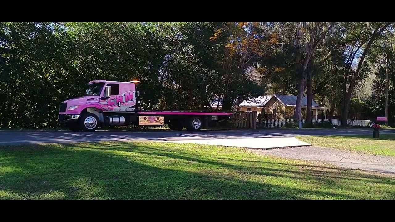Tow Truck Funeral Procession