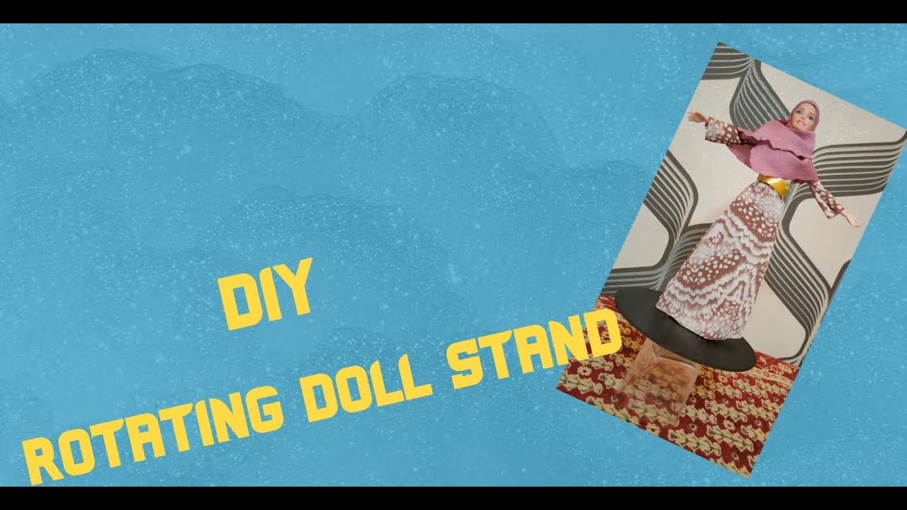 Rotating Barbie Doll Stand