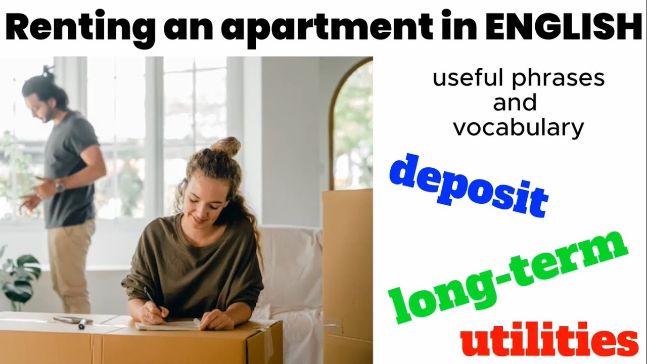 Useful Phrases & Vocabulary to Know When Renting An Apartment in English:5 minutes English Practice