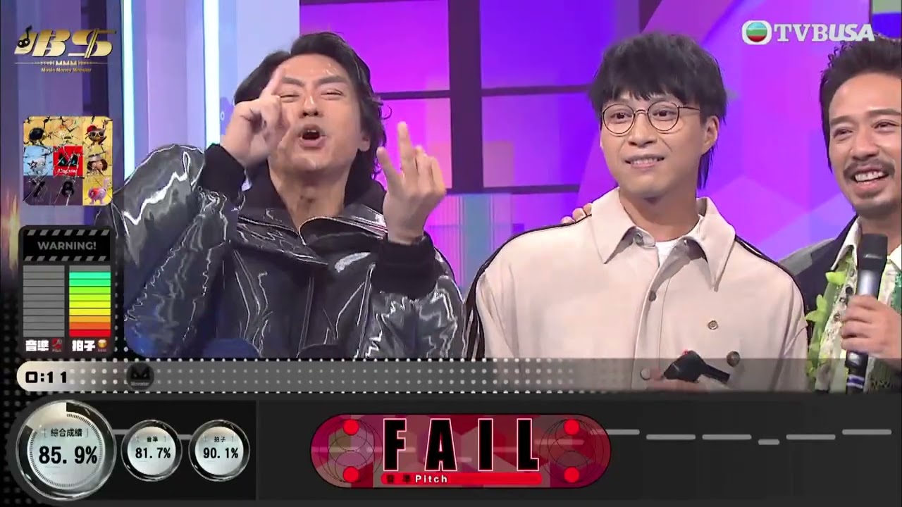 唱錢｜直闖Monster關卡！吳業坤過三關掃九宮　最後一關會被淘汰定過關？｜TVBUSA｜音樂｜真人秀｜娛樂｜遊戲｜森美｜Eric Kwok｜李茵彤