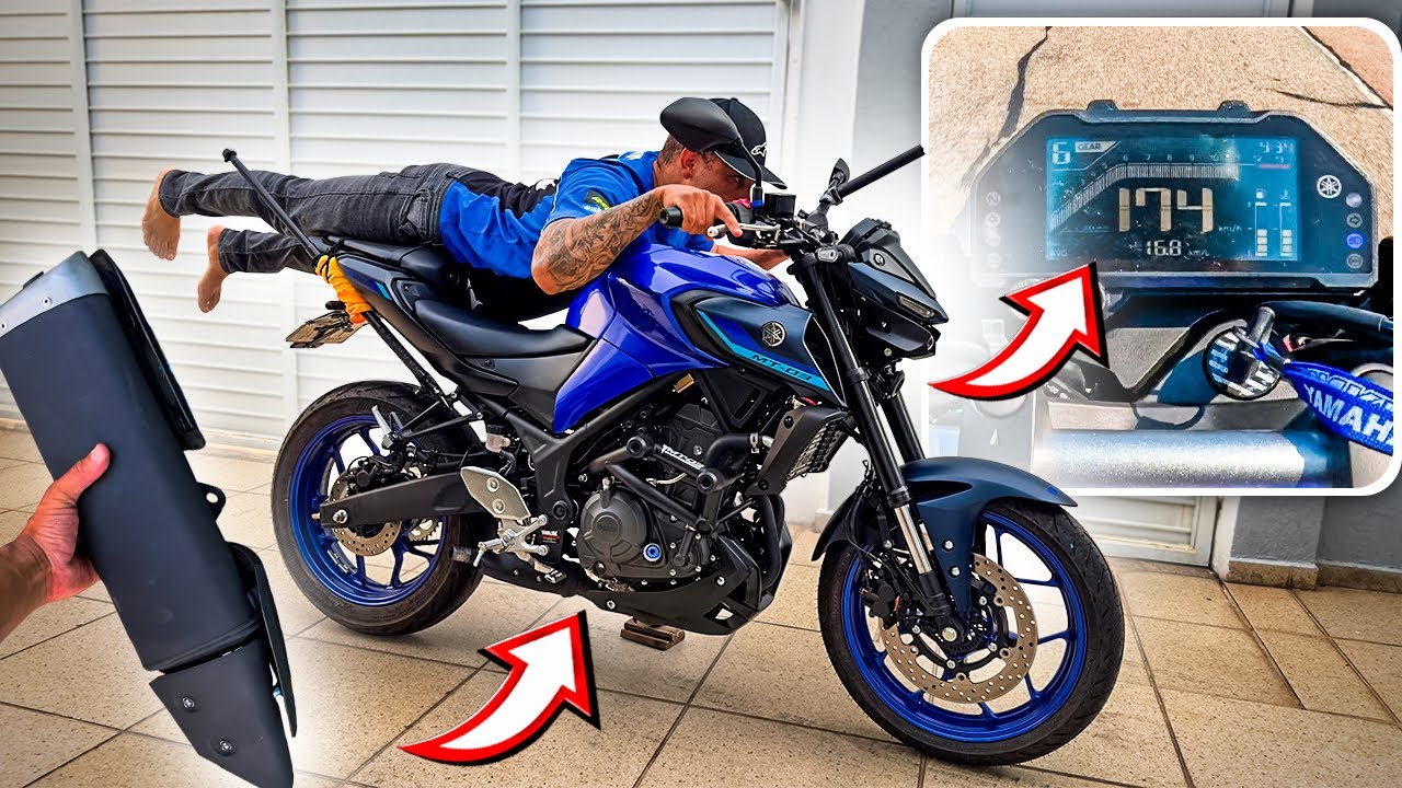 TOP SPEED DA MT 03 2026 0KM SEM A PONTEIRA!! FICOU MUITO FORTE🔥
