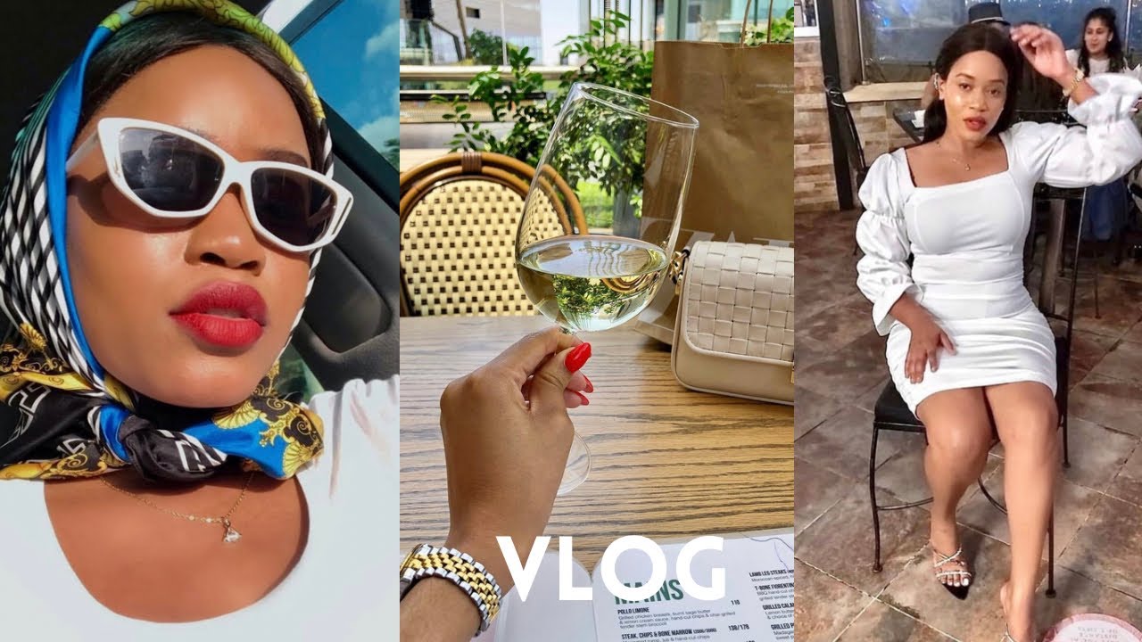 VLOG: Where to buy to cheap wigs, Office Birthdays, Lunch Date, Doing my own nails, Breakfast & More