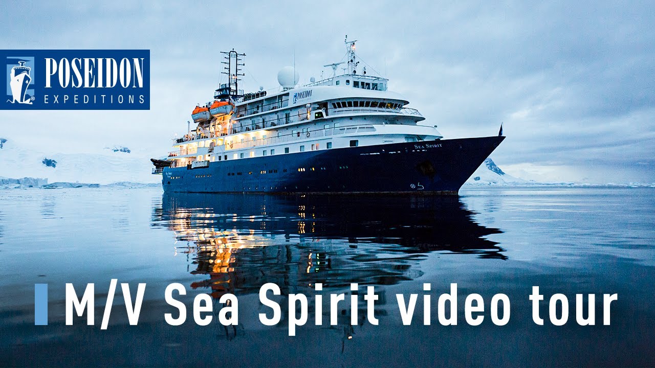 M/v Sea Spirit video tour - Poseidon Expeditions polar cruise ship