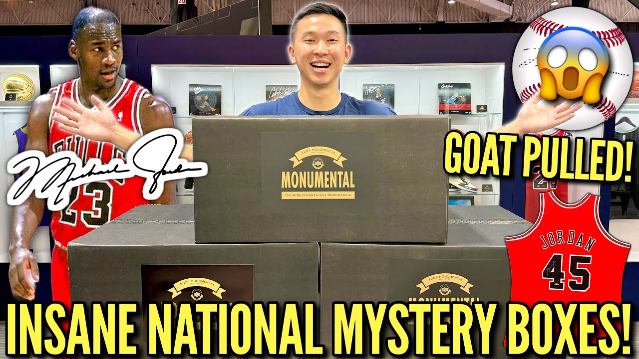 I opened INSANE NATIONAL EXCLUSIVE MYSTERY BOXES from Upper Deck (GOAT PULL)! 😱🔥