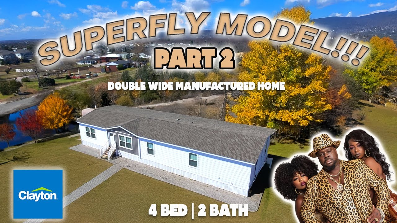 Double Wide Dream Home? Step Inside the 4 Bed Superfly by Clayton Homes