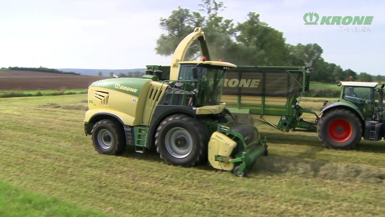 KRONE BiG X 680 - 880 &ndash; Самоходный полевой измельчитель (Pусский)