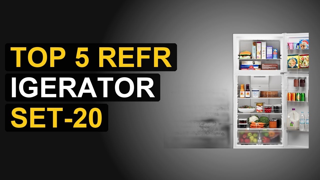 Top 5 Refrigerator Set-20 | Refrigerator Set-20 Pro