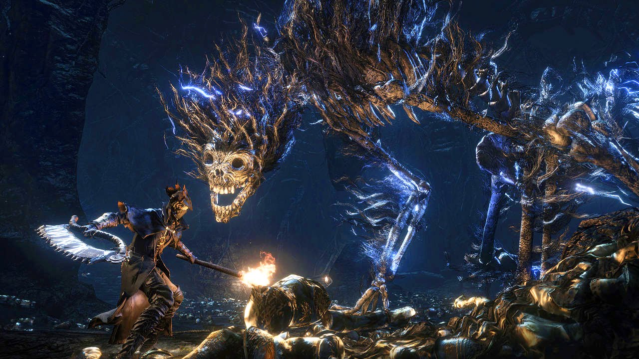 Bloodborne: Darkbeast Paarl Boss Fight (1080p)